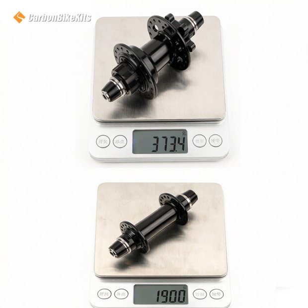 BMXレーシングハブ（フロントリムブレーキ、リア6ボルトディスクブレーキ、36ホール、フロント100mm/リア110mm）